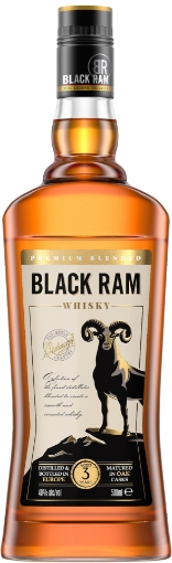 Снимка на Уиски Black Ram 500мл