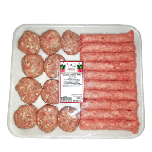 Снимка на Кебапче и кюфте микс 20бр/50г МелМак