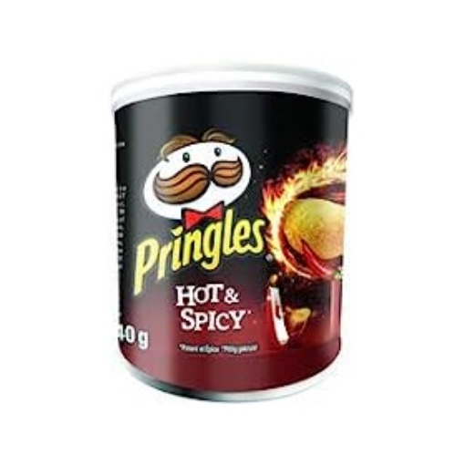 Снимка на Чипс Pringles 40г пикантен лют
