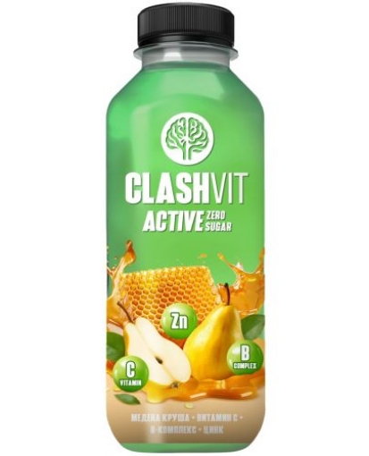 Снимка на Вода витаминна ClashVit 475мл Activ