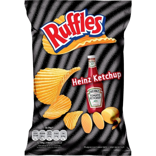 Снимка на Чипс Ruffles 140г кетчуп