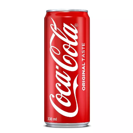 Снимка на Газирана безалкохолна напитка Coca-Cola 330мл кен