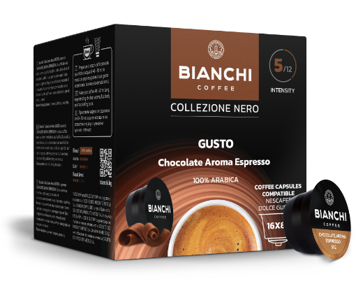 Снимка на Кафе капсули  Bianchi 16бр Арабика с шоколад