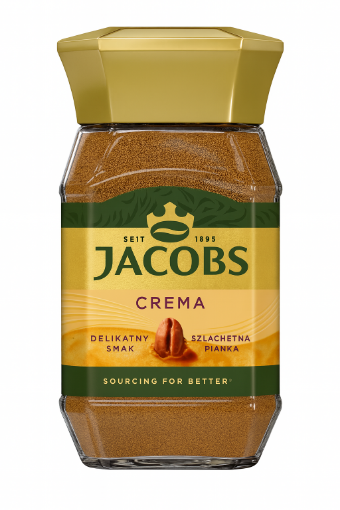 Снимка на Кафе разтворимо Jacobs 100г Crema