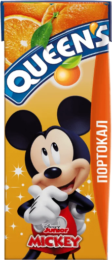 Снимка на Сок Queens's 200мл портокал