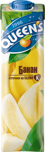 Снимка на Сок Queen's 1л банан
