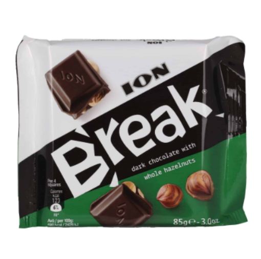 Снимка на Шоколад Break ION 70% Dark 90г какао