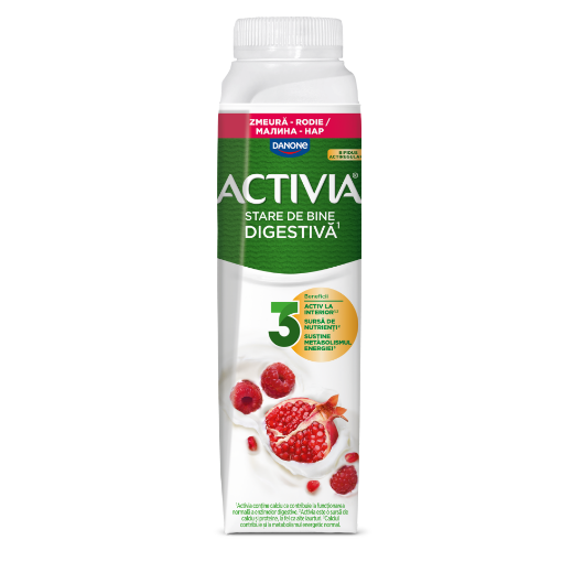 Снимка на Напитка Activia 320г малина и нар