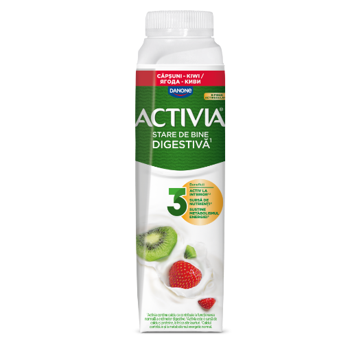 Снимка на Напитка Activia 320г ягода и киви