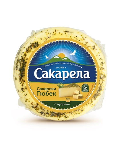 Снимка на Гюбек Сакарела 400г с чубрица  сакарски