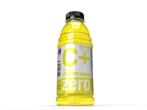 Снимка на Вода негазирана витаминова Vitamin Aqua C + Zero 600мл лайм и лимон