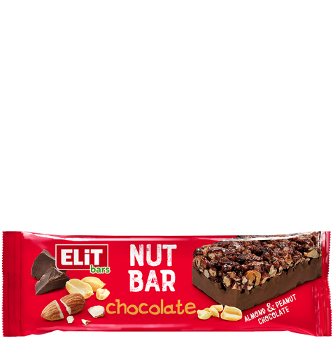 Снимка на Ядков бар Елит 40г черен и млечен шоколад