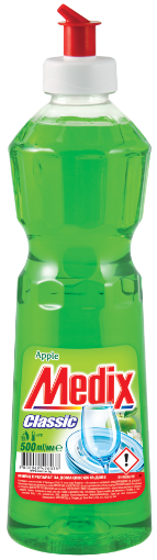 Снимка на Препарат за съдове Medix Classic 500мл ябълка