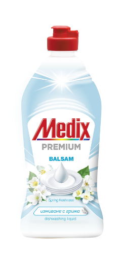 Снимка на Препарат за съдове Medix Premium Balsam  415мл пролетна свежест