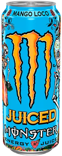 Снимка на Енергийна напитка Monster 500мл Mango Loco кен
