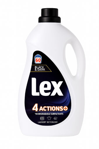 Снимка на Течен перилен препарат Lex 1.2л/20 пранета  White&Color