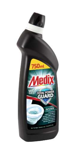 Снимка на Препарат за почистване Medix  WC Gel 750мл интензивен