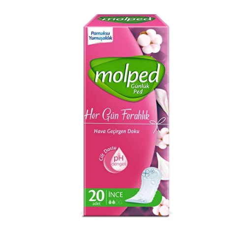Снимка на Дамски превръзки ежедневни Molped Pure&Soft 20бр