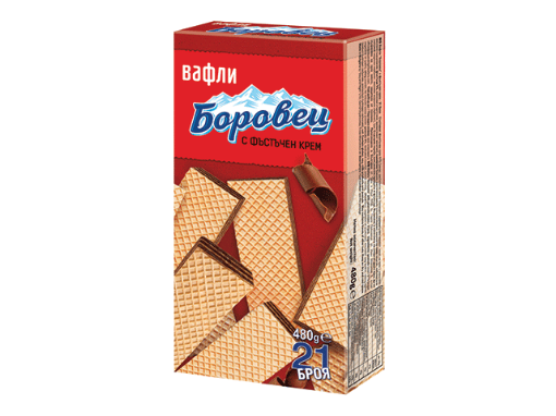 Снимка на Вафли Боровец 480г/21бр