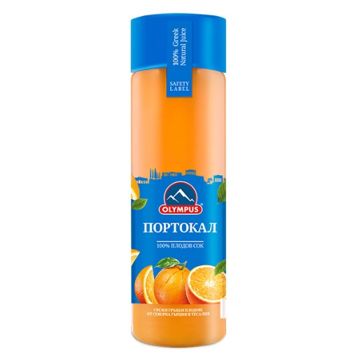 Снимка на Сок натурален 100% Olympus 1л портокал