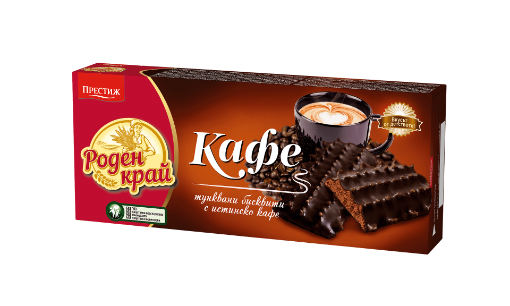 Снимка на Бисквити Роден край 135г Кафе