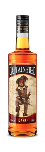 Снимка на Спиртна напитка Captain Fred 700мл Dark