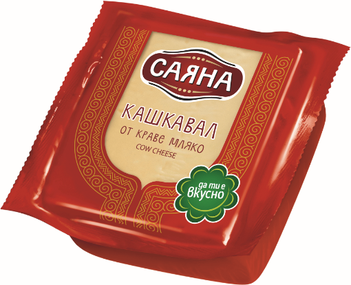 Снимка на Кашкавал краве Саяна 400г вакуум