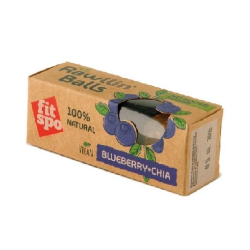 Снимка на Бонбони веган FitSpo 48г боровинка и чия