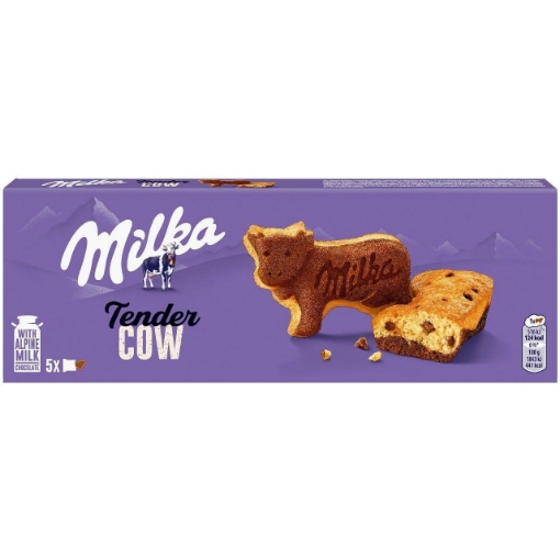 Снимка на Бисквити Milka  Tender Cow 120г