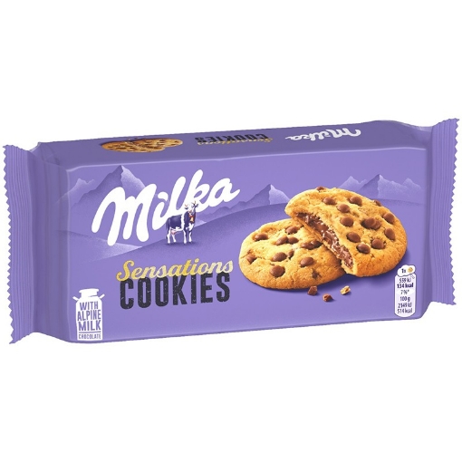 Снимка на Бисквити Milka Cookie Sensations 156г