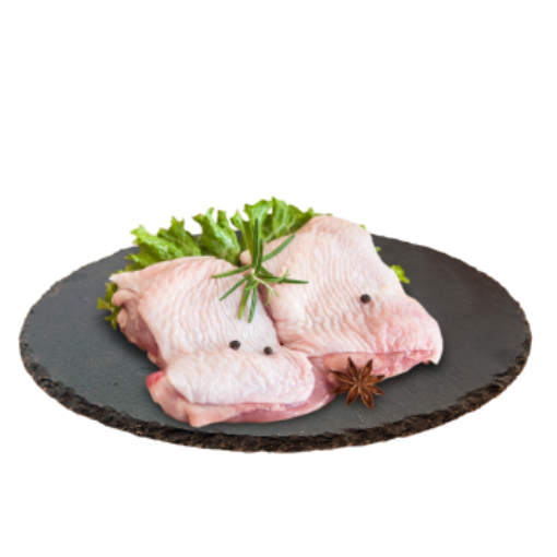 Снимка на Пилешка пържола от бут с кожа,  охладена, кг