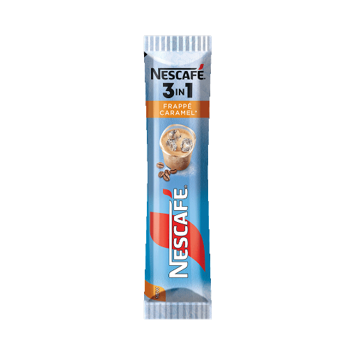 Снимка на Кафе напитка Nescafe 3в1 15г карамел фрапе