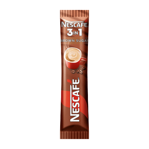 Снимка на Кафе напитка Nescafe 3в1 кафява захар