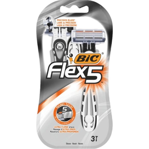 Снимка на Самобръснчачка BIC Flex 5/3бр