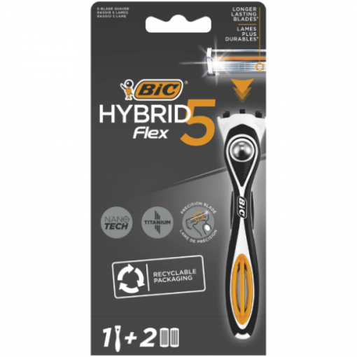 Снимка на Система за бръснене BIC flex 4 hybrid 1+2