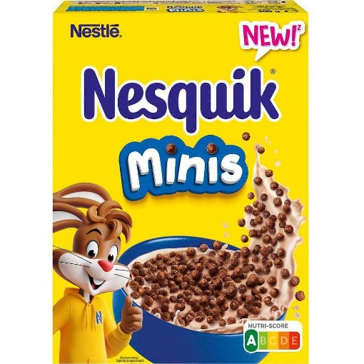 Снимка на Зърнена закуска Nesquik Minis 300г