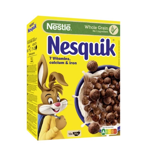 Снимка на Зърнена закуска Nesquik Nestle  375г