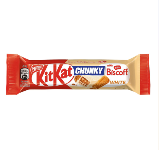 Снимка на Десерт Kit Kat 42г Chunky White Biskoff