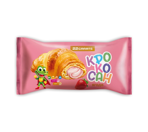 Снимка на Кроасан 22Карата 55г ягода