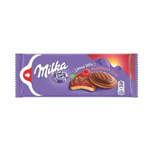 Снимка на Бисквити Milka 147г малина
