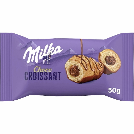 Снимка на Кроасан Milka 50г шоколад