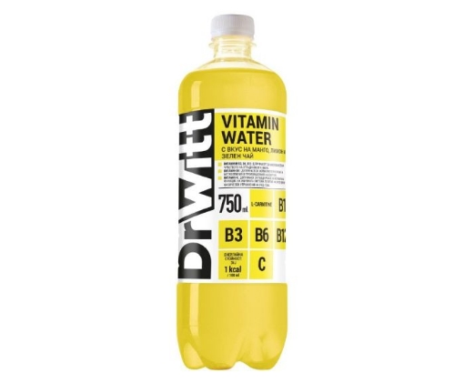 Снимка на Вода витаминна DrWitt 750мл Fit