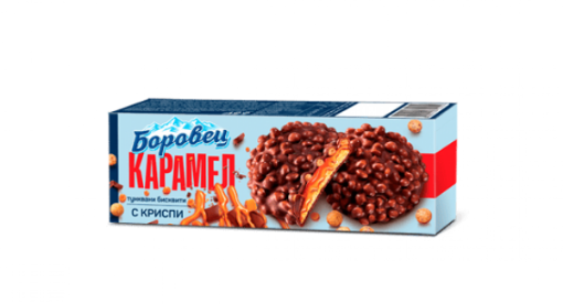 Снимка на Бисквити Боровец 180г карамел и криспи
