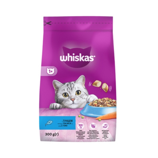 Снимка на Храна за коте Whiskas 300г 1+ риба тон