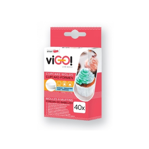 Снимка на Форми за мъфини Vigo 40бр Standart