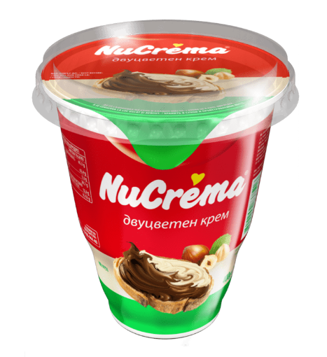 Снимка на Какаов крем Nucrema 400г двуцветен