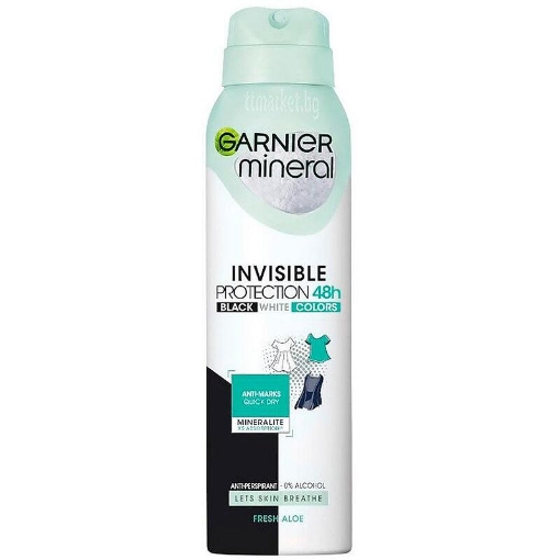 Снимка на Дамски део спрей Garnier 150мл Ivisible black&white colors