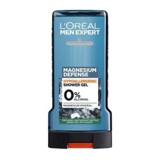 Снимка на Душ гел L'oreal Men Expert 300мл Magnesium Defense