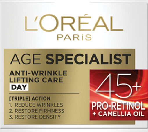 Снимка на Крем за лице L'oreal 50мл 45+ дневен