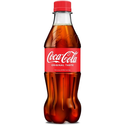 Снимка на Газирана безалкохолна напитка Coca-Cola 300мл